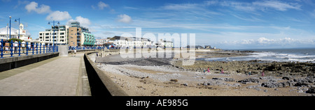 Esplanade House, l'Esplanade, Porthcawl, nel Galles del Sud. Architetto: Stride Treglown Davies Foto Stock