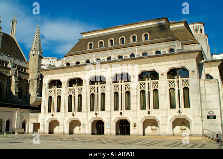 La Guildhall Art Gallery nella City di Londra, Inghilterra, Regno Unito Foto Stock