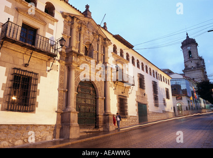 Il Casa Real de la Moneda - Potosi BOLIVIA Foto Stock