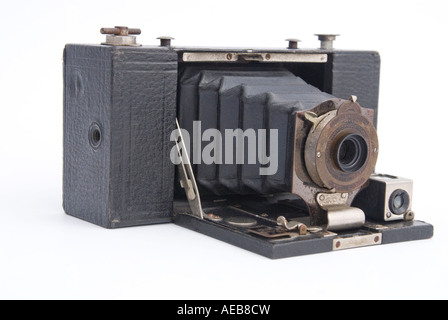 Kodak n. 2 tasca di piegatura Brownie fotocamera circa 1914 Foto Stock