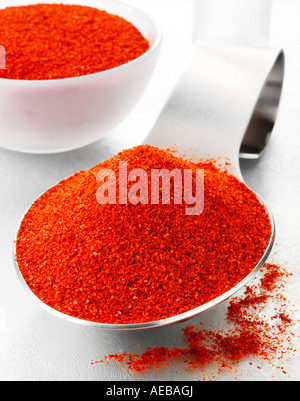 1 cucchiaio di peperoncino in polvere Foto Stock