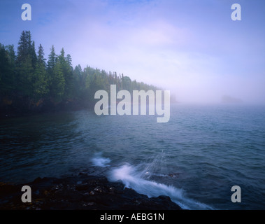 Parco nazionale Isle Royale Lago Superior Michigan STATI UNITI Foto Stock