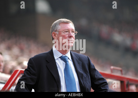 Il sir Alex Ferguson Foto Stock