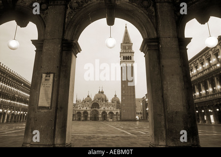 Italia Venezia Piazza San Marco Foto Stock