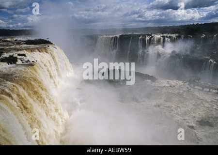 Iguassu Falls Brasile Foto Stock