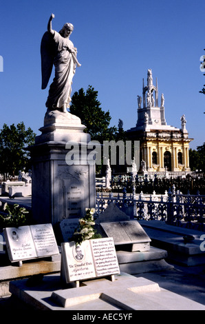 Il cimitero di Colon o più completamente in lingua spagnola Cementerio de Cristóbal Colón fu fondata nel 1876 Foto Stock