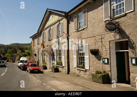 Regno Unito Galles Powys Hay on Wye Church Street The Swan at Hay Hotel Foto Stock