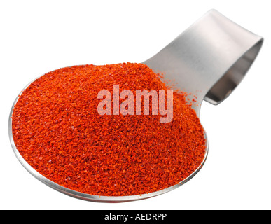 1 cucchiaio di peperoncino in polvere TAGLIARE Foto Stock