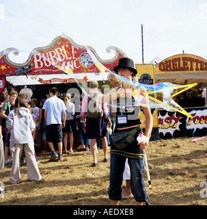 Womad Festival di Musica di lettura U K l'Europa Foto Stock