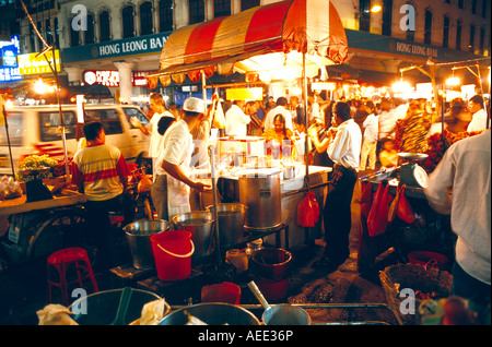 China Town bancarelle prodotti alimentari Foto Stock