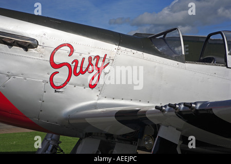 North American P51 Mustang G CDHI Susy Breighton Maggio 2006 Foto Stock