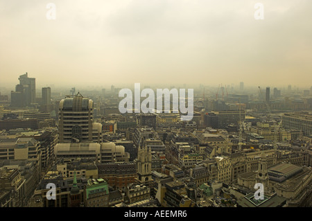 City of London skyline comprese Barclays Bank città edificio uffici 54 Lombard Street Foto Stock