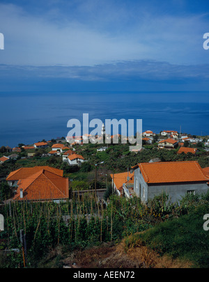 Arco da Calheta Madeira Portogallo Europa. Foto di Willy Matheisl Foto Stock