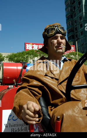 La France 14 Litri n. 14 durante la riesecuzione del 1907 Pechino a Parigi nel rally di Pechino Cina 25 maggio 2007 Foto Stock