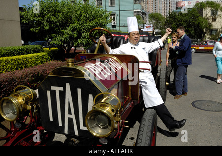 A1907 Itala durante la riesecuzione del 1907 Pechino a Parigi nel rally di Pechino Cina 25 maggio 2007 Foto Stock