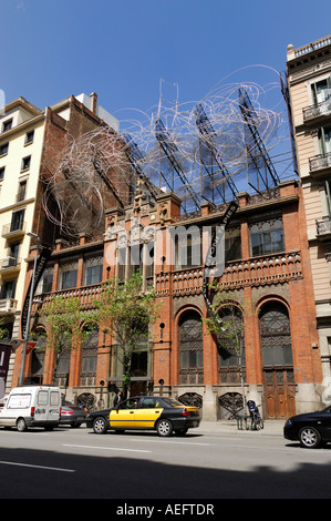 Editorial Montaner ho Simón. La Fundació Tàpies. Foto Stock