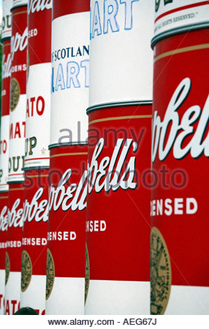 Andy Warhol mostra presso il Royal Scottish Academy, Edimburgo Scozia 2007 Foto Stock