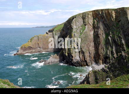 Punto larghi. Croyde, North Devon Foto Stock