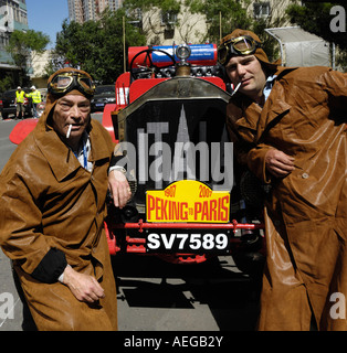 La France 14 Litri n. 14 durante la riesecuzione del 1907 Pechino a Parigi nel rally di Pechino Cina 25 maggio 2007 Foto Stock