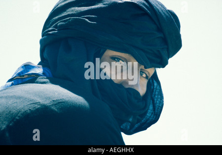 Il Tuareg a Timbuctu, Mali. Foto Stock