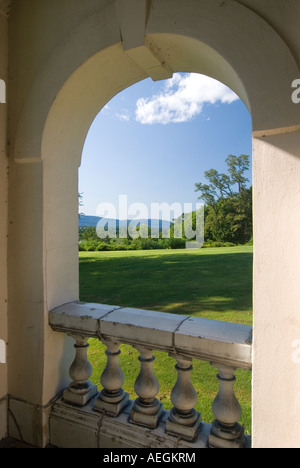 Bard College Campus sul fiume Hudson, Agosto 2007 Foto Stock