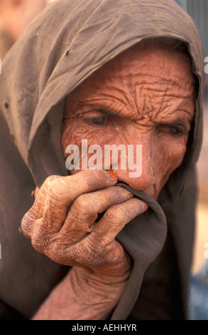 Mali Bamba donna matura della tribù Tuareg Foto Stock