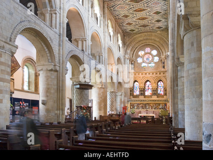 Waltham Abbey chiesa dell'abbazia di Waltham Santa Croce Essex Foto Stock