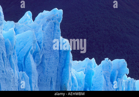 Dettaglio del Ghiacciaio Perito Moreno parco nazionale Los Glaciares Patagonia Argentina Foto Stock