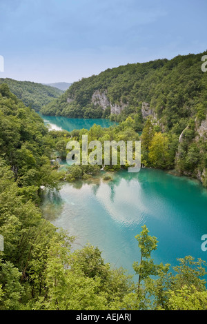 Parco nazionale dei laghi Plitvicer, Lika-Senj Affitto, Croazia Foto Stock