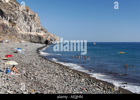 Playa de Tasarte, Gran Canaria, Spagna Foto Stock