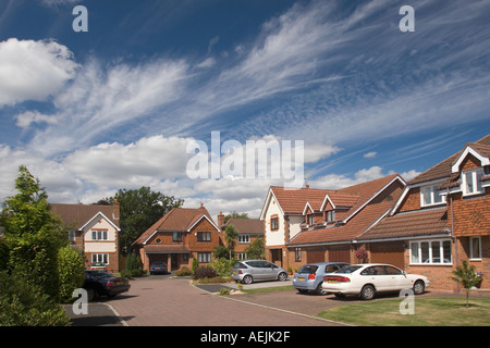 Inghilterra Cheshire Stockport Cheadle Hulme nuovo sviluppo di alloggiamento Foto Stock