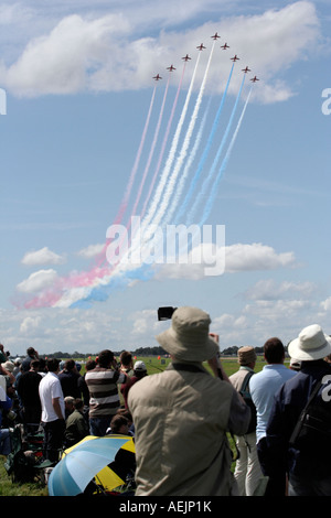 Frecce rosse Foto Stock