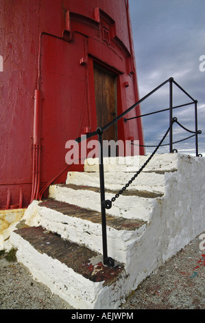 Ingresso, faro, Andesnes, Vesteralen, Norvegia, Scandinavia, Europa Foto Stock