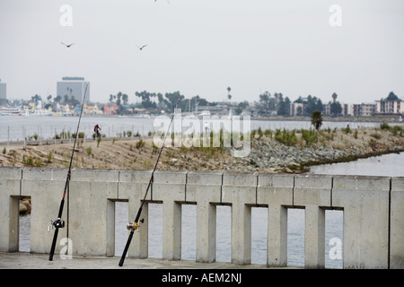 Spiaggia di sabbia di Playa del Rey, Los Angeles County, California USA Foto Stock