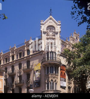 Storica Gran Hotel ( ex Albergo di lusso ) - Museo / Galleria d'arte + ristorante + bookshop ), Palma de Mallorca, Spagna. Foto Stock