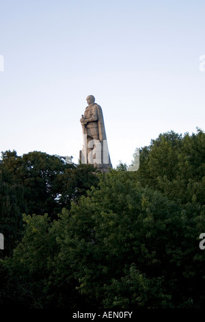 Bismarck Statua in Hamburg St. Pauli Foto Stock