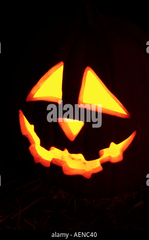 Halloween Jack O Lantern Foto Stock