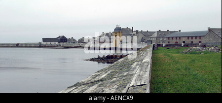 Fortezza Louisburg, Nova Scotia, Canada Atlantico Foto Stock