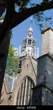 Il grande o St Johns Chiesa di Gouda, Southern-Holland, Paesi Bassi Foto Stock