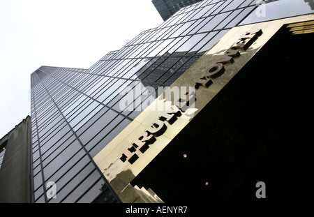 Trump Tower di Manhattan a New York. Parte del massiccio di impero di multi imprenditore miliardario Donald Trump Foto Stock