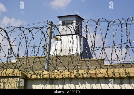 Saratov prigione torre di osservazione, Russia Foto Stock