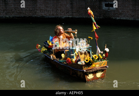 Amsterdam artista Reinier Sijpkens Foto Stock