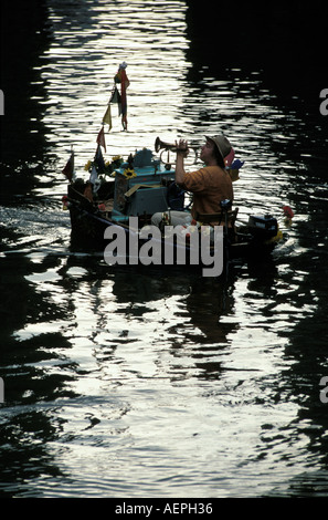 Amsterdam artista Reinier Sijpkens Foto Stock