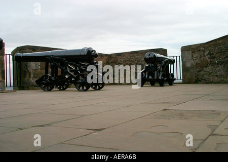 Il Castello di Stirling Scozia bastioni Foto Stock