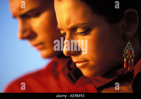 flamenco di Cadice Foto Stock