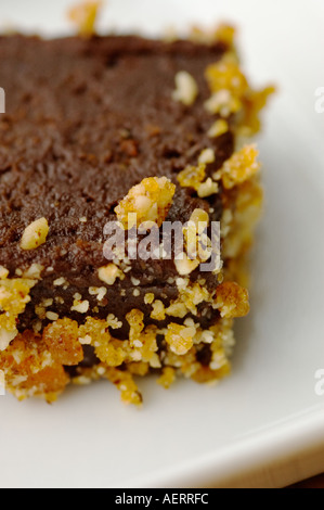 Cibo, torta al cioccolato Foto Stock