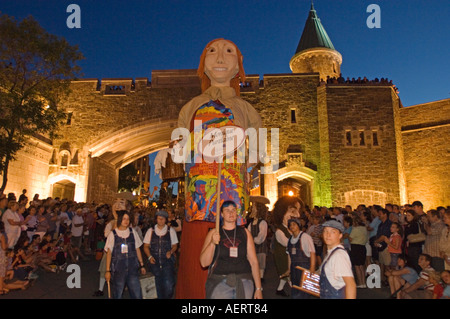 Canada Quebec City, Fetes de la Nouvelle France, sfilata Foto Stock