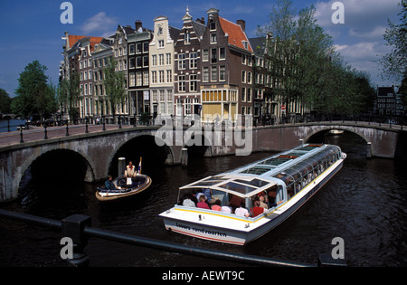 Amsterdam Keizersgracht Foto Stock