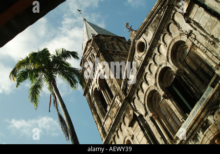 La cattedrale cattolica romana di San Giuseppe è uno dei più importanti edifici storici di Stone Town Zanzibar. Africa Foto Stock