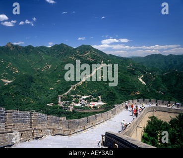 WanLi ChangCheng Patrimonio Mondiale vicino Pechino CINA Foto Stock